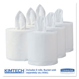 WypAll® Critical Clean Wipers for Bleach, Disinfectants, Sanitizers WetTask Customizable Wet Wiping System, 90/Roll, 6 Rolls/Carton (KCC06471) 6 Rolls