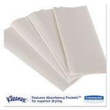Kleenex® Premiere Folded Towels, 1-Ply, 9.4 x 12,4, White, 120/Pack, 25 Packs/Carton (KCC13254) Case of 3000