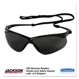 KleenGuard™ Nemesis Readers Safety Glasses, Smoke Frame, Smoke Polycarbonate Lens (ANS22516) Each