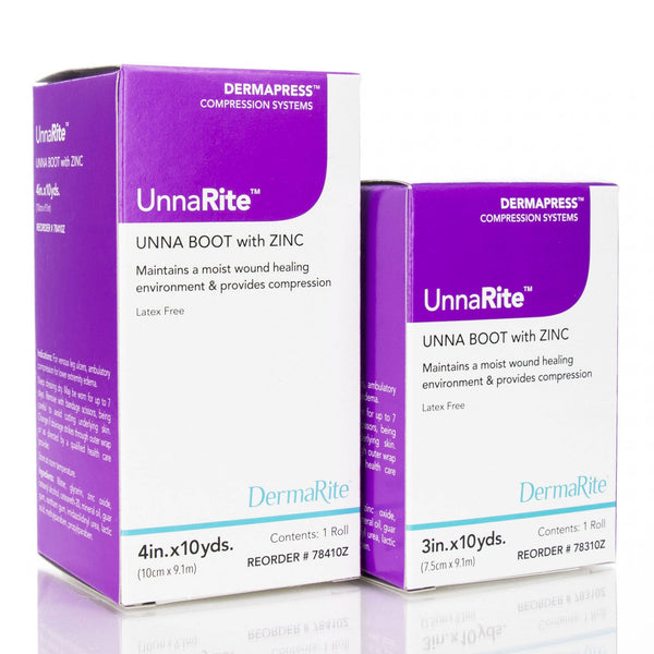 UnnaRite™ Unna Boot Zinc Oxide 4 Inch X 10 Yard (1095195_EA) 1/EA