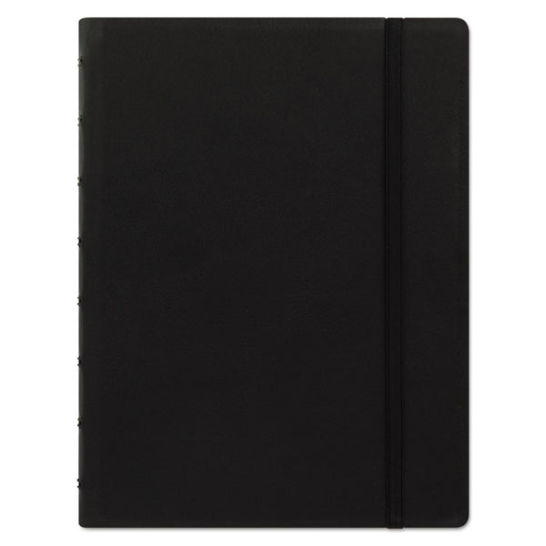 Filofax® Notebook, 1-Subject, Medium/College Rule, Black Cover, (112) 8.25 x 5.81 Sheets (REDB115007U) Each