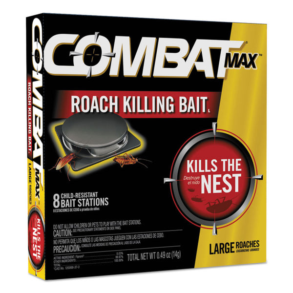 Combat® Roach Bait Insecticide, 0.49 oz Bait, 8/Pack, 12 Packs/Carton (DIA51913) Case of 96