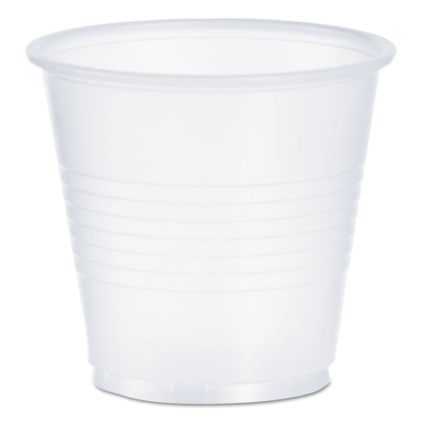 Dart® High-Impact Polystyrene Cold Cups, 3.5 oz, Translucent, 100/Pack (DCCY35PK)