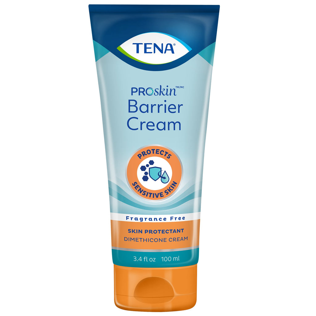 Tena® Proskin™ Barrier Cream Skin Protectant 3.4 oz. Tube Unscented Cr ...