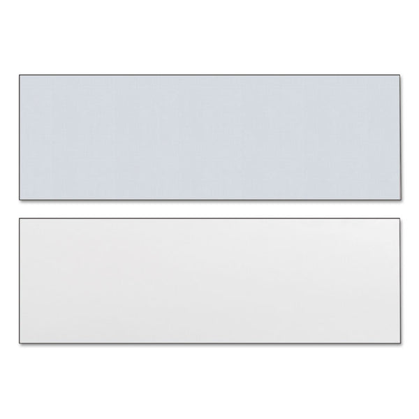 Alera® Reversible Laminate Table Top, Rectangular, 71.5w x 23.63d, White/Gray (ALETT7224WG)