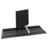 Avery® Heavy-Duty Non Stick View Binder with DuraHinge and Slant Rings, 3 Rings, 2" Capacity, 11 x 8.5, Black, (5500) (AVE05500) Each