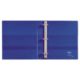 Avery® Heavy-Duty Non-View Binder with DuraHinge and One Touch EZD Rings, 3 Rings, 1" Capacity, 11 x 8.5, Blue (AVE79889)