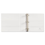 Avery® Heavy-Duty Non Stick View Binder with DuraHinge and Slant Rings, 3 Rings, 3" Capacity, 11 x 8.5, White, (5604) (AVE05604) Each