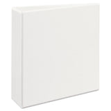Avery® Heavy-Duty Non Stick View Binder with DuraHinge and Slant Rings, 3 Rings, 3" Capacity, 11 x 8.5, White, (5604) (AVE05604) Each
