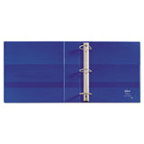 Avery® Heavy-Duty Non-View Binder with DuraHinge and One Touch EZD Rings, 3 Rings, 2" Capacity, 11 x 8.5, Blue (AVE79882)