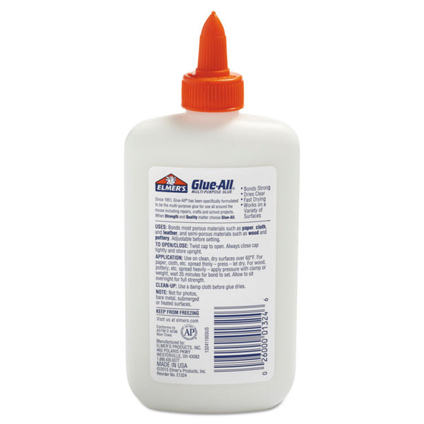Elmer's® Glue-All White Glue, 7.63 oz, Dries Clear (EPIE1324)