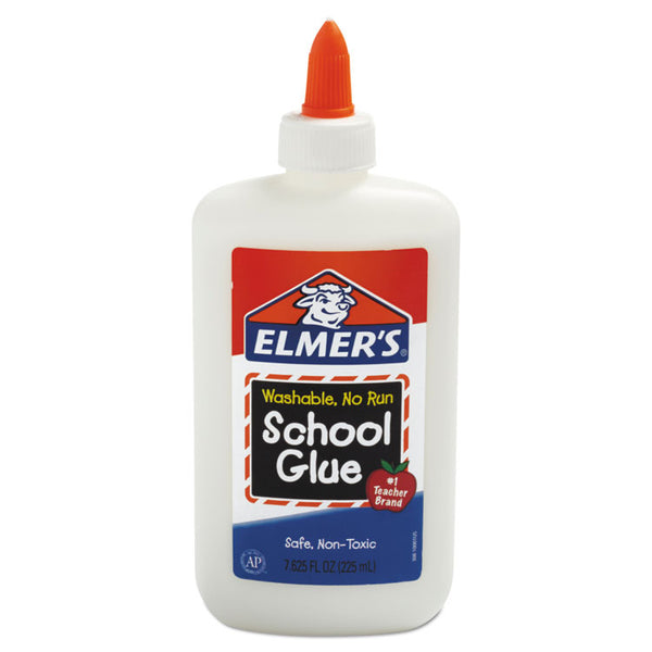 Elmer's® Washable School Glue, 7.63 oz, Dries Clear (EPIE308)