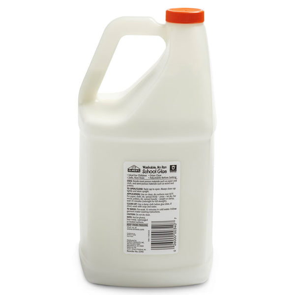 Elmer's® Washable School Glue, 1 gal, Dries Clear (EPIE340) Each