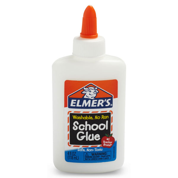 Elmer's® Washable School Glue, 4 oz, Dries Clear (EPIE304)
