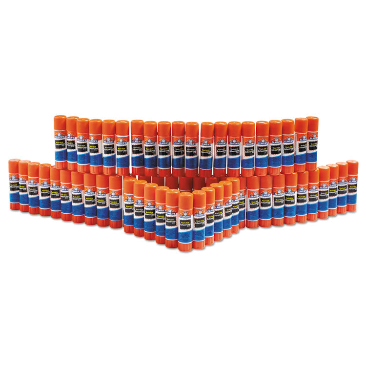 Elmer's® Disappearing Purple All Purpose Glue Sticks, 0.24 oz, Dries Clear, 60/Box (EPIE503) Box of 60