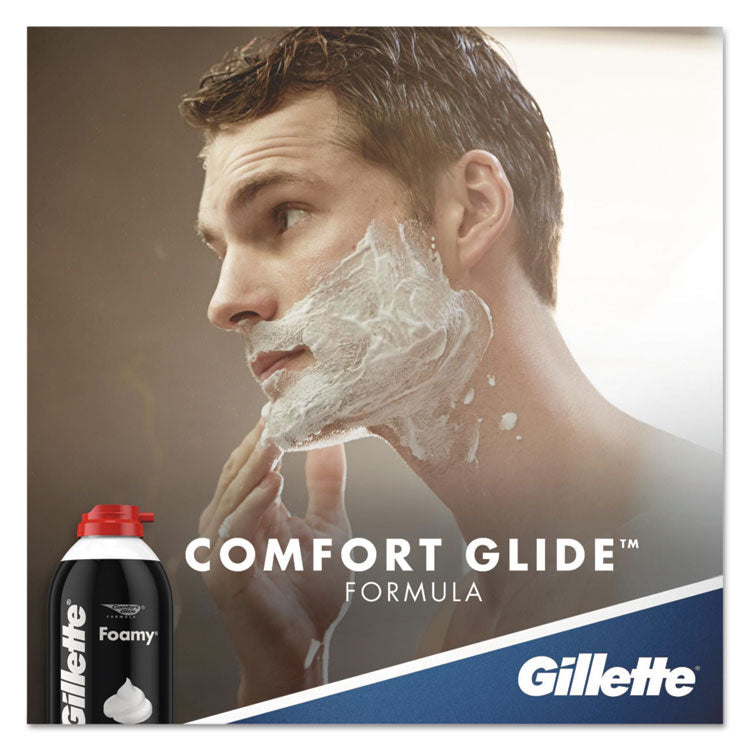 Gillette® Foamy Shave Cream, Original Scent, 2 oz Aerosol Spray Can, 48/Carton (PGC14501) Case of 48