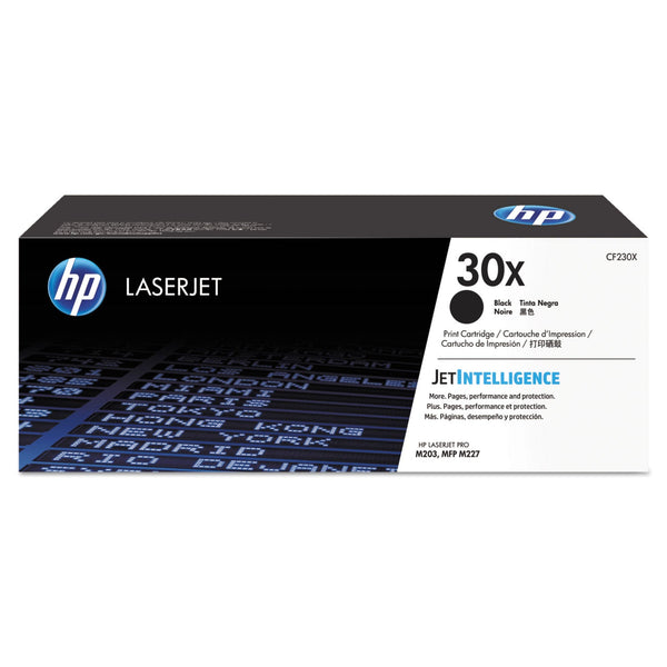 HP HP 30X, (CF230X) High-Yield Black Original LaserJet Toner Cartridge (HEWCF230X)