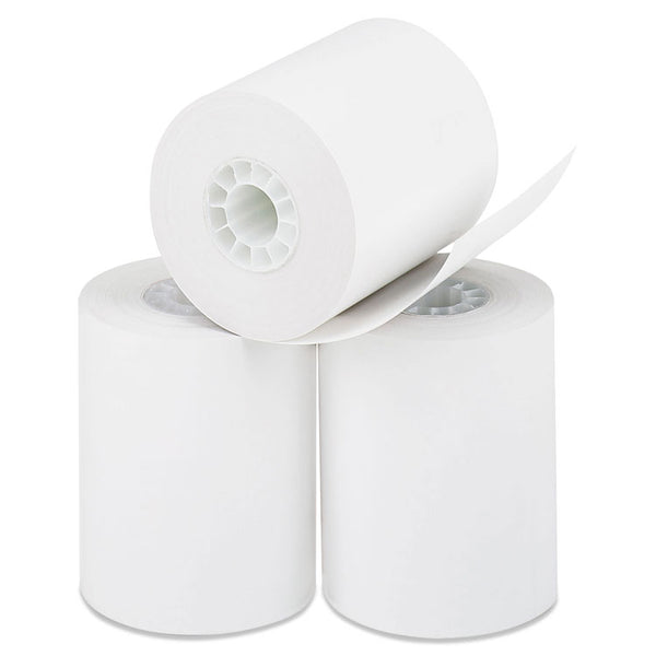 Iconex™ Direct Thermal Printing Paper Rolls, 0.45" Core, 2.25" x 85 ft, White, 50/Carton (ICX90780549)