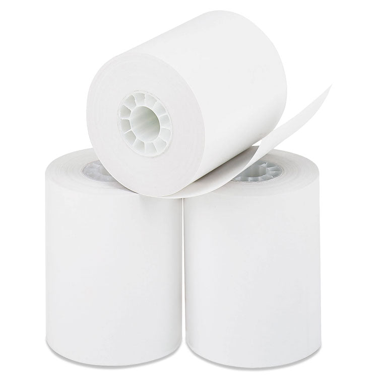 Iconex™ Direct Thermal Printing Paper Rolls, 0.45" Core, 2.25" x 85 ft, White, 50/Carton (ICX90780549)