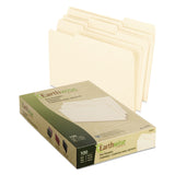 Pendaflex® Earthwise by Pendaflex 100% Recycled Manila File Folder, 1/3-Cut Tabs: Assorted, Legal Size, 0.75" Expansion, Manila, 100/Box (PFX76520) Box of 100