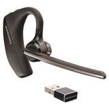 poly® Voyager 5200 UC Monaural Over The Ear Bluetooth Headset, Black (PLNB5200)