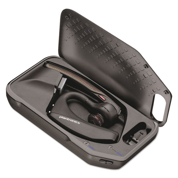 poly® Voyager 5200 UC Monaural Over The Ear Bluetooth Headset, Black (PLNB5200)