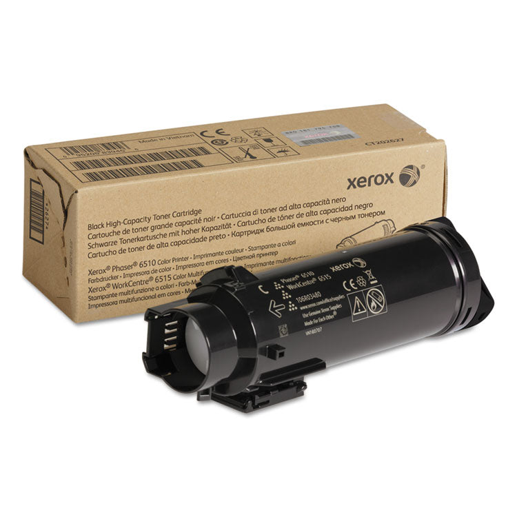 Xerox® 106R03480 High-Yield Toner, 5,500 Page-Yield, Black (XER106R03480) Each