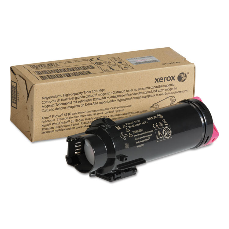 Xerox® 106R03691 Extra High-Yield Toner, 4,300 Page-Yield, Magenta (XER106R03691) Each