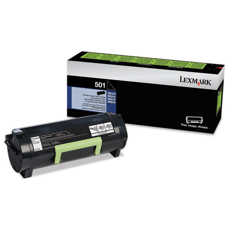 Lexmark™ 50F1000 Return Program Toner, 1,500 Page-Yield, Black (LEX50F1000)