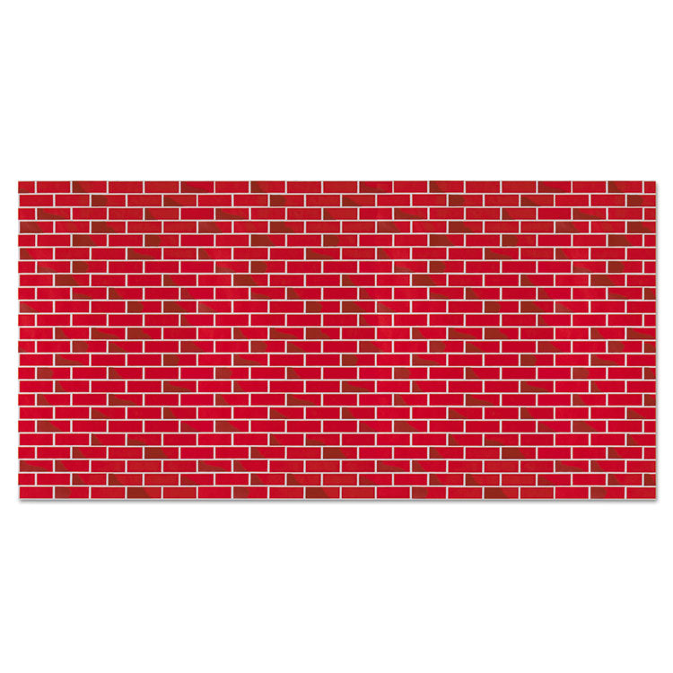 Pacon® Fadeless Designs Bulletin Board Paper, Brick, 48" x 50 ft Roll (PAC56475) 1 Roll