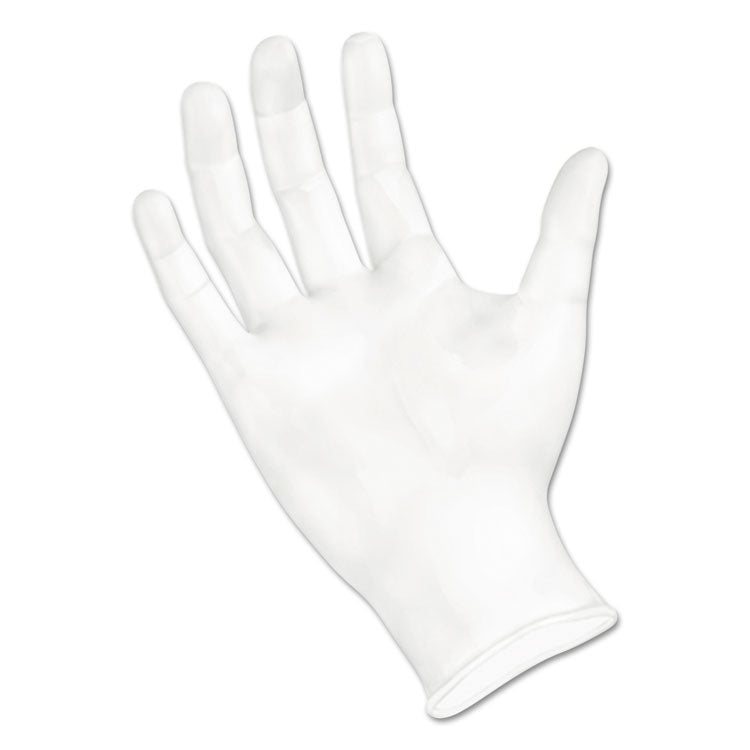 Boardwalk® Exam Vinyl Gloves, Powder/Latex-Free, 3 3/5 mil, Clear, Small, 100/Box (BWK361SBX)