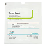ComfortFoam™ Foam Dressing 8 X 8 Inch Without Border Film Backing Silicone Face Square Sterile (946536_BX) 5/BX