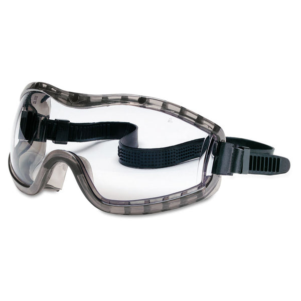 MCR™ Safety Stryker Safety Goggles, Chemical Protection, Black Frame (CRW2310AF) Each