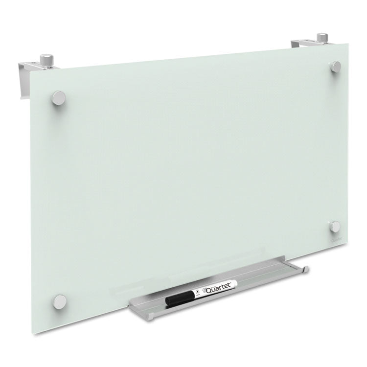 Quartet® Infinity Magnetic Glass Dry Erase Cubicle Board, 30 x 18, White Surface (QRTPDEC1830) Each