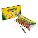 Crayola® Large Crayons, Lift Lid Box, 16 Colors/Box (CYO520336) Box of 16