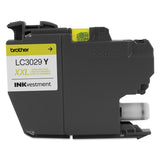 Brother LC3029Y INKvestment Super High-Yield Ink, 1,500 Page-Yield, Yellow (BRTLC3029Y) Each