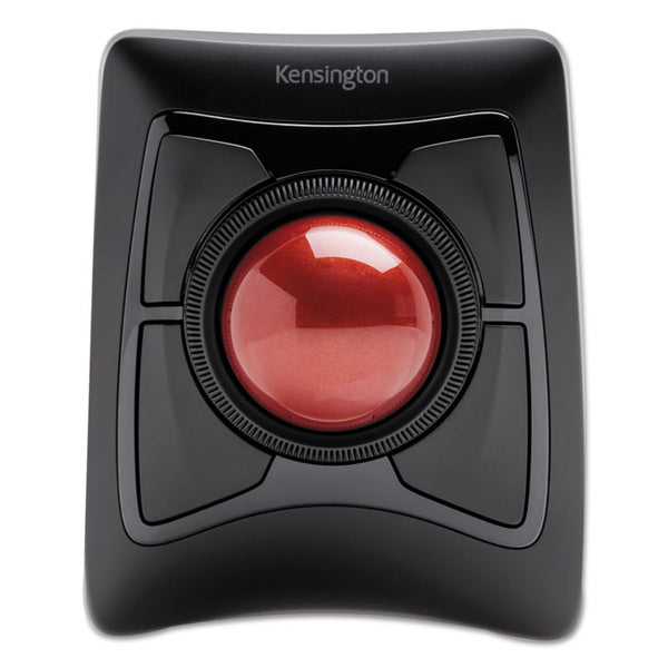 Kensington® Expert Mouse Wireless Trackball, 2.4 GHz Frequency/30 ft Wireless Range, Left/Right Hand Use, Black (KMW72359)