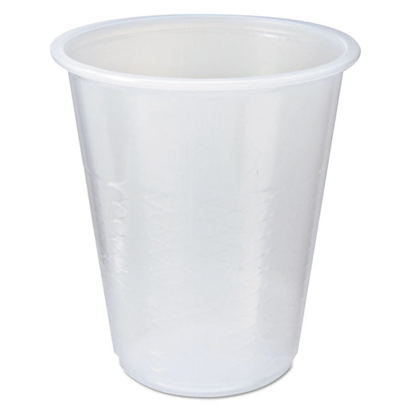 Fabri-Kal® RK Crisscross Cold Drink Cups, 3 oz, Clear, 100 Bag, 25 Bags/Carton (FABRK3)