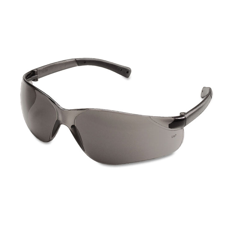 MCR™ Safety BearKat Safety Glasses, Wraparound, Gray Lens, 12/Box (CRWBK112BX)