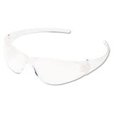 MCR™ Safety Checkmate Wraparound Safety Glasses, CLR Polycarbonate Frame, Coated Clear Lens, 12/Box (CRWCK110BX) Box of 12