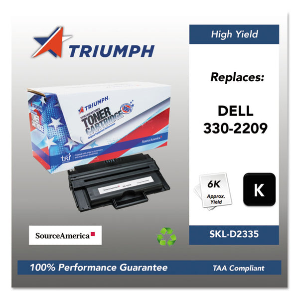 Triumph™ 751000NSH1086 Remanufactured 330-2209 High-Yield Toner, 6,000 Page-Yield, Black (SKLD2335)