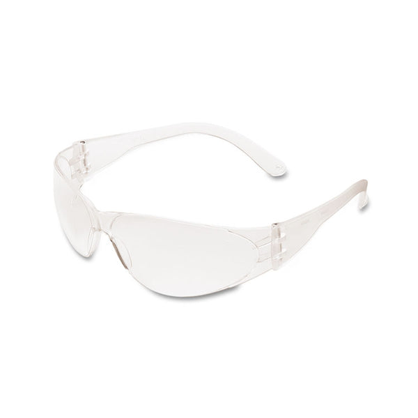 MCR™ Safety Checklite Scratch-Resistant Safety Glasses, Clear Lens, 12/Box (CRWCL110BX) Box of 12