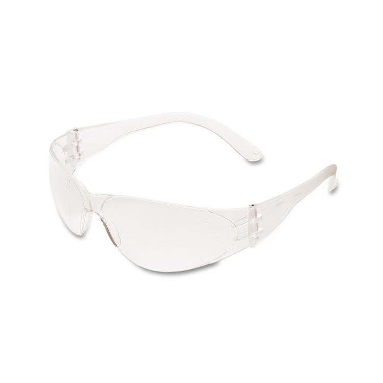 MCR™ Safety Checklite Scratch-Resistant Safety Glasses, Clear Lens, 12/Box (CRWCL110BX) Box of 12