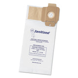 Janitized® Vacuum Filter Bags Designed to Fit Karcher/Tornado CV30/1, CV38/1, CV48/2, 100/Carton (APCJANKACV302) Case of 10