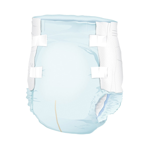 McKesson Unisex Adult Incontinence Brief Large Disposable Heavy Absorbency (1123845_CS) 72/CS
