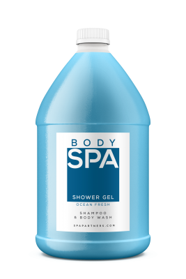 Spa Body Ocean Fresh Shower Gel - 3 gallon case pack