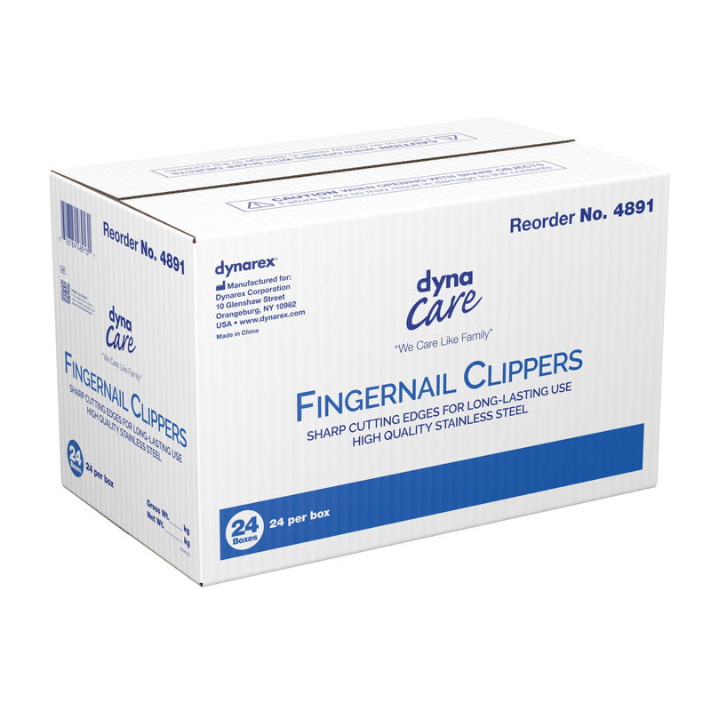 Dynarex® Fingernail Clippers Thumb Squeeze Lever (826989_BX) 24/BX