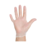 Halyard™ Exam Glove Medium NonSterile Vinyl Standard Cuff Length Smooth Clear Not Rated (415633_CS) 1000/CS