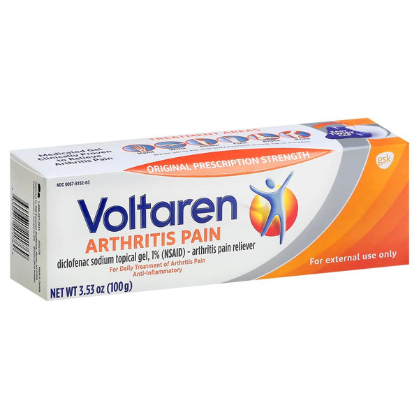 Glaxo Consumer Products Topical Pain Relief 1% Strength Diclofenac Sodium Topical Gel 100 Gram (1169331_EA) 1/EA