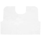 McKesson Exam Cape White One Size Fits Most Front / Back Opening Without Closure Unisex Disposable (201063_CS) 100/CS